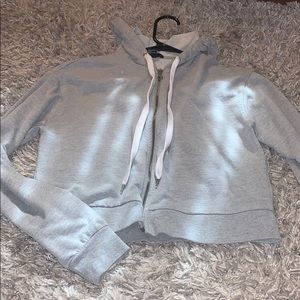 Cropped hoodie